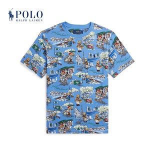 Polo Bear棉平纹针织T恤