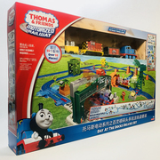 托马斯电动火车百灵顿码头，法轨道套装男孩，儿童益智玩具礼物