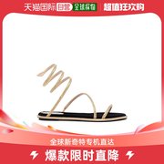 香港直邮renecaovilla水晶，缀饰平底凉鞋，c11740010vl01