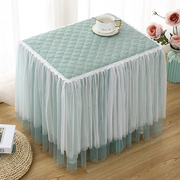 防滑蕾丝床头柜盖布防尘罩卧室多用盖巾北欧餐桌布家用茶几桌布