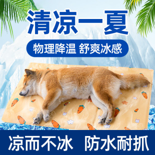 宠物冰垫冰窝加大降温冰丝，猫狗坐垫水床，凉垫凝胶夏天制冷汽车耐抓