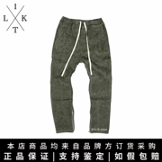 Askyurself22FWPants军布金线刺绣logo侧拉链长裤布裤休闲裤