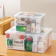 家庭装医疗箱小型家用医药箱急救箱药品收纳盒大号医用箱全套药盒