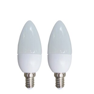 超亮灯泡LED尖泡E14小螺口1瓦光源白光暖光吊灯灯泡
