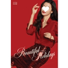 「红色节日氛围感」华丽优雅风显白圣诞红长袖通勤丝缎衬衫女上衣