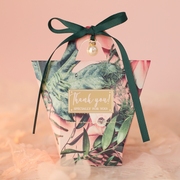 创意韩欧式(韩欧式)糖果，礼盒结婚礼喜糖盒，粉色个性小号纸盒子网红同款