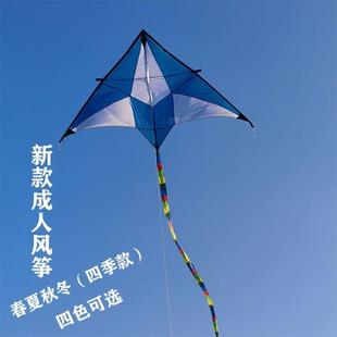 春季大草原流苏尾简单易飞初学者大型可线轮操作户外运动风筝