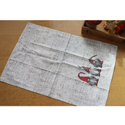 ZAKKA，小物丨出口单 北欧童话风格可爱地精 纯棉茶巾餐巾沥水巾