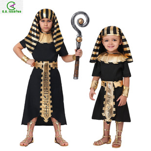 万圣节儿童节舞台表演演出婴幼儿世界民族服饰COS埃及法老装扮服