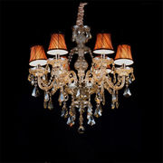 英帝拉欧式水晶吊灯现代客厅，餐厅卧室灯led蜡烛，水晶灯奢华别墅灯
