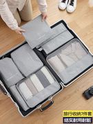 旅行收纳袋行李箱衣物衣服旅游分装内衣收纳打包束口整理袋子便携
