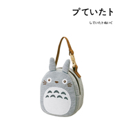 日本totoro吉卜力宫崎骏周边正版龙猫便携包手提包小包包