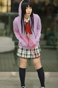 轻音少女 秋山澪 第二季ED2装 cosplay 承接动漫服装假发定制