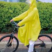 天伞山地自行车单车骑行雨衣成人，男女学生专用单人，全身防暴雨雨披