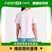 香港直邮emporioarmani女士，淡粉色棉质，t恤3h2t7q-2j95z-0322