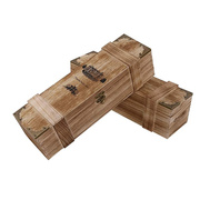 红酒盒2支装红酒包装双支礼盒定制木盒子，木质葡萄酒盒6支干红酒盒
