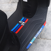 适用2022款铃木uy125脚垫，uy125踏板摩托车改装配件，防水脚踏垫