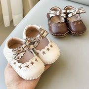 春秋季婴儿鞋男女宝宝，0-1岁小皮鞋不掉跟软底，公主鞋学步鞋6-12月9