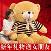 大熊泰迪熊猫毛绒玩具公仔布娃娃超大抱抱熊女生日礼物特大号玩偶