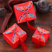 中式喜糖盒子结婚喜盒糖果礼盒婚礼喜糖纸盒包装糖盒