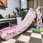 固能儿童滑梯室内家用小型多功能加长加厚折叠宝宝滑滑梯幼儿园游