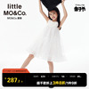 little moco童装夏装女童无袖背心网纱蓬蓬连衣裙儿童裙子公主裙