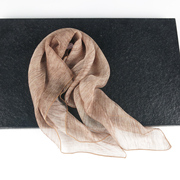 微瑕疵驼色小方巾今年流行丝巾，颈饰女100%桑蚕丝真丝围巾