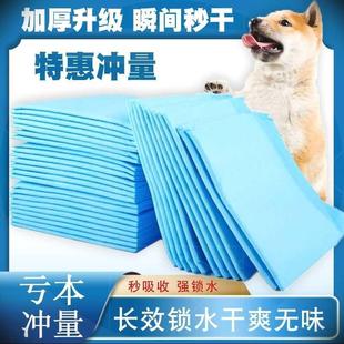 宠物纸尿垫100片加厚小狗狗，猫咪垫片全套，吸不湿生产垫子用品大全d