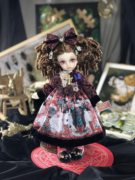 花音阁 sd bjd 娃衣 6分 洋装 YOSD 1/6 黑童话猫兔款