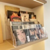 cd架亚克力阶梯式陈列放置架光碟片磁带光盘，收藏展示架专辑收纳盒