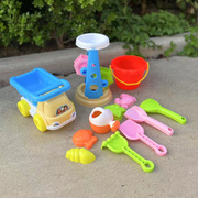儿童沙滩玩具套装宝宝玩水玩沙子，工具挖土铲子沙漏沙池推车挖沙