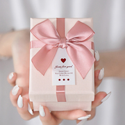 礼物盒子小号创意盒口红礼盒，空盒钥匙扣礼物包装盒精美小礼盒