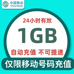 山西移动日包1g流量不可提速有效