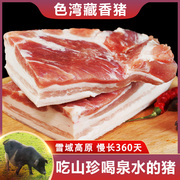色湾藏香猪黑毛猪肉五花肉新鲜冷冻散养原生态土猪肉山猪肉土猪肉