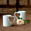 日本有田烧对杯情人节礼物，日式情侣对杯，茶杯咖啡杯礼盒装心形水杯