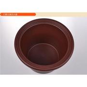 方圆快速电炖锅2.5/3.5/4.5/5.5L快速煲褐棕紫砂陶瓷备用内胆盖子