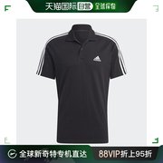 韩国直邮Adidas 运动T恤 男式运动服 3S 珠地布 PS 短袖领衬衫