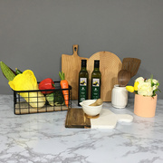 样板房间厨房摆件食物道具装饰仿真蔬菜套装餐边柜软装家居饰品