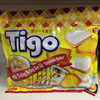越南进口 越贡Tigo面包干300g鸡蛋牛奶味饼干白巧克力零食