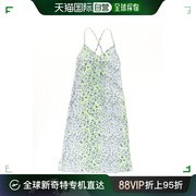 日本直邮Demi-Luxe BEAMS 女士花卉印花雪纺吊带长裙 64260643200