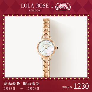 Lola Rose罗拉玫瑰小金表女士手表女款石英腕表新年礼物