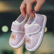 儿童布鞋1-3岁女宝宝，老北京千层底女童，手工单鞋小孩婴儿男童家居