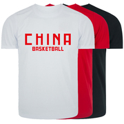 中国男篮国家队篮球运动训练速干短袖t恤半袖，球衣通用热身投篮服