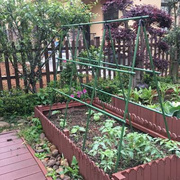 定制种菜架子豆角黄瓜爬藤架，庭院阳台花爬支撑杆子户外葡萄攀爬花