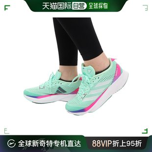 日潮跑腿阿迪达斯女式跑步鞋绿色女式 Adizero SL W GV9ン 2