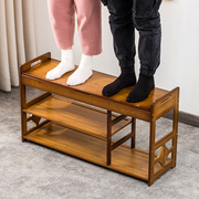 换鞋凳鞋柜家用门口实木收纳储物穿鞋凳子北欧软包坐垫可坐式鞋i.
