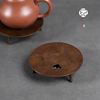 中式复古铜壶托养壶垫紫砂壶，底座壶承茶垫干泡台茶托功夫茶具配件
