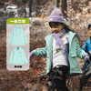 李宁三合一加绒外套，儿童冬季摇粒绒风衣，小女孩女童装小童冬装