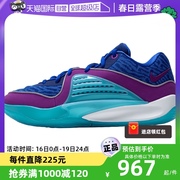 自营Nike耐克男鞋蓝紫低帮实战球鞋减震耐磨运动篮球鞋DV2916