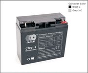 奥特多太阳能蓄电池12V20AH 12V充电电瓶 UPS电源电池 OT20-12